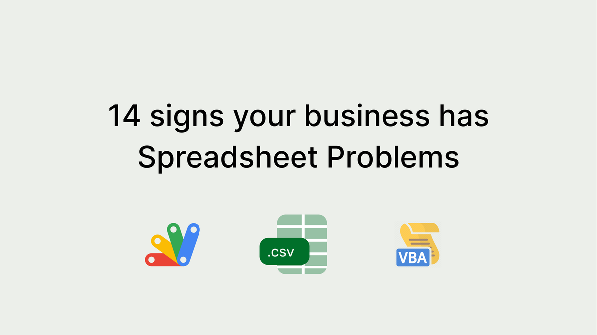 14 Excel Spreadsheet Problems For Business and How to Solve Them