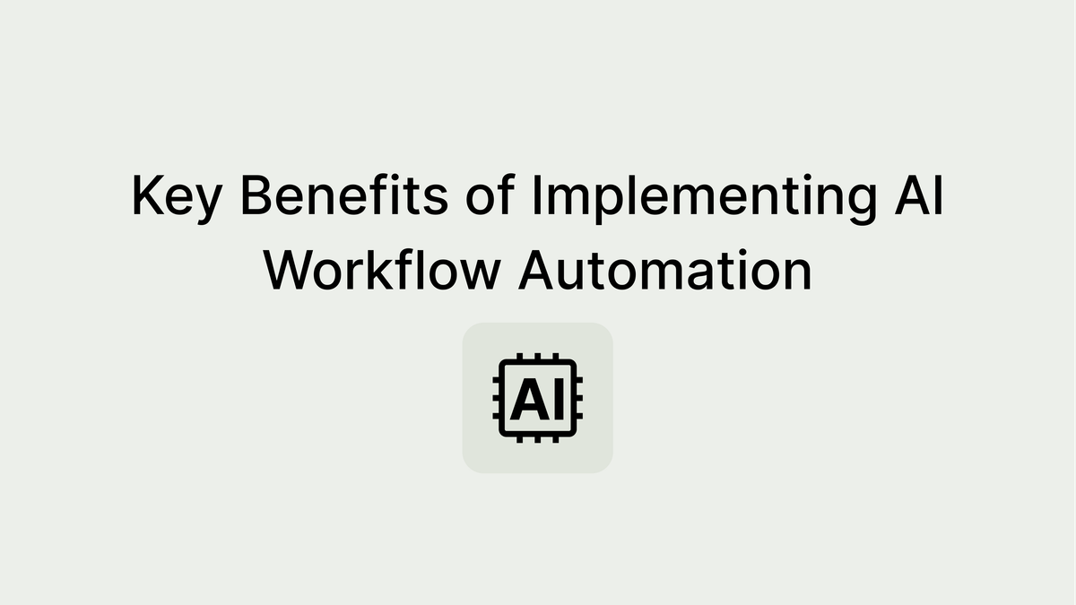 Complete Guide to AI Workflow Automation: Streamlining Productivity