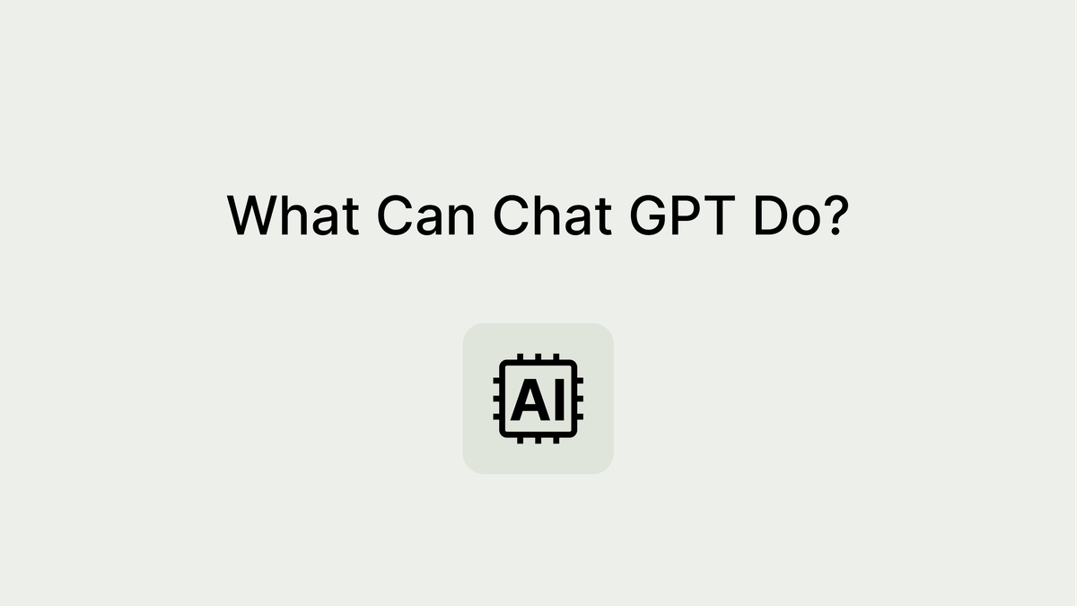 Understanding Chat GPT: How Does It Work and What Can It Do?