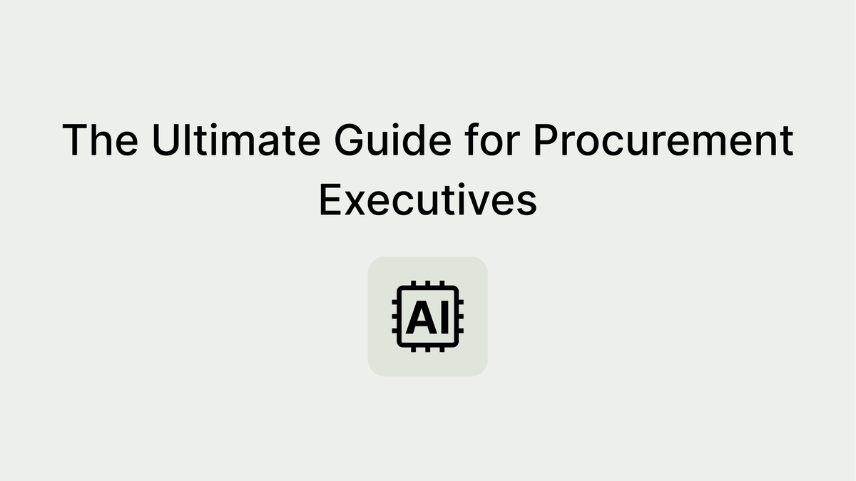 AI in Procurement: Streamlining Purchasing Processes