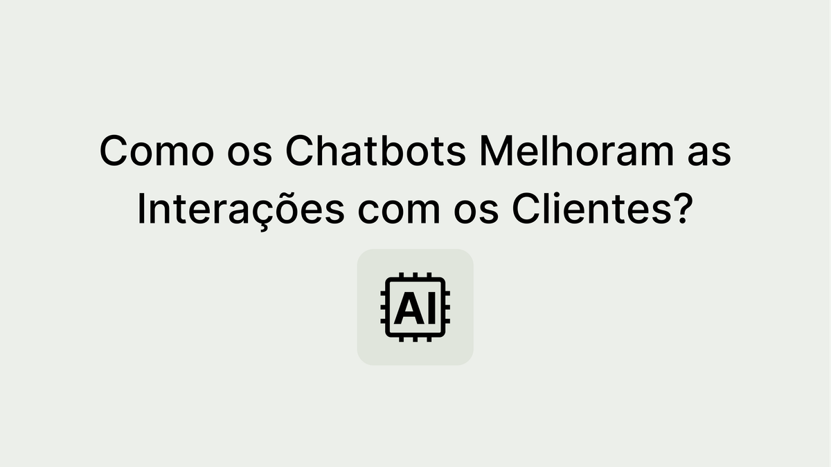 Atendimento e suporte ao cliente com tecnologia de IA