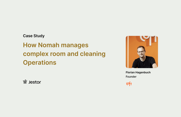 How Nomah manages complex room and cleaning Operations