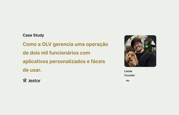 Como OLV gerencia uma operação de dois mil trabalhadores com aplicativos personalizados e fáceis de usar