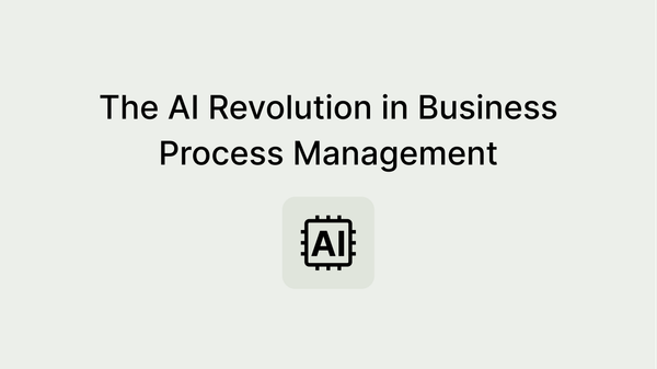 BPM with AI: Revolutionizing Business Process Management