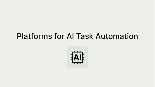 How to Leverage AI for Internal Task Automation