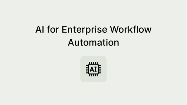 Find out how artificial intelligence is transforming enterprise workflow automation!