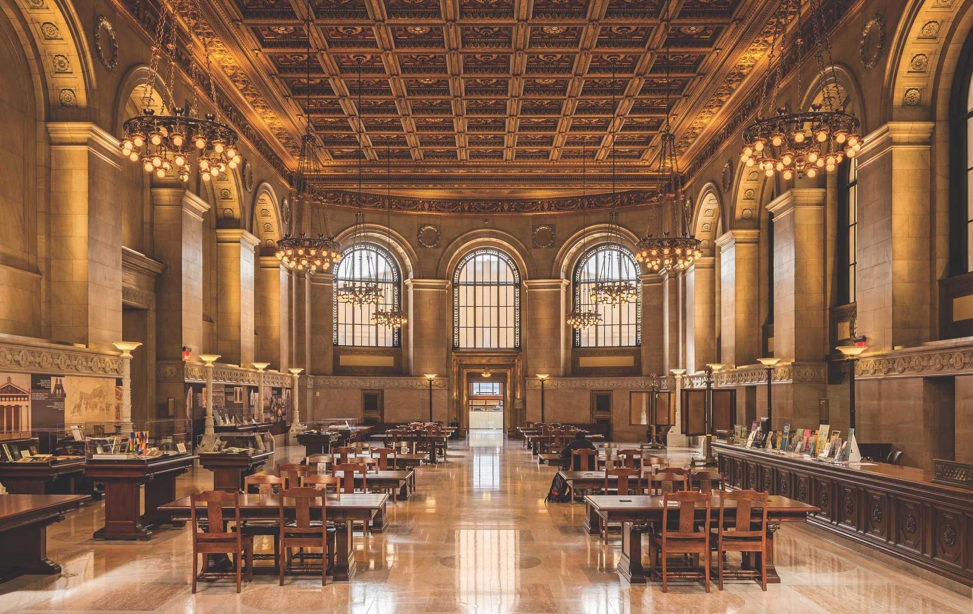 Interior of Saint Louis Central Library.