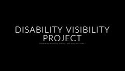 New Media Partnership: Disability Visibility Project