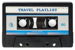 Travel Music Playlist Cassette Tape