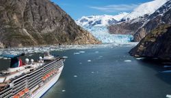 Carnival cruise ship in Alaska
