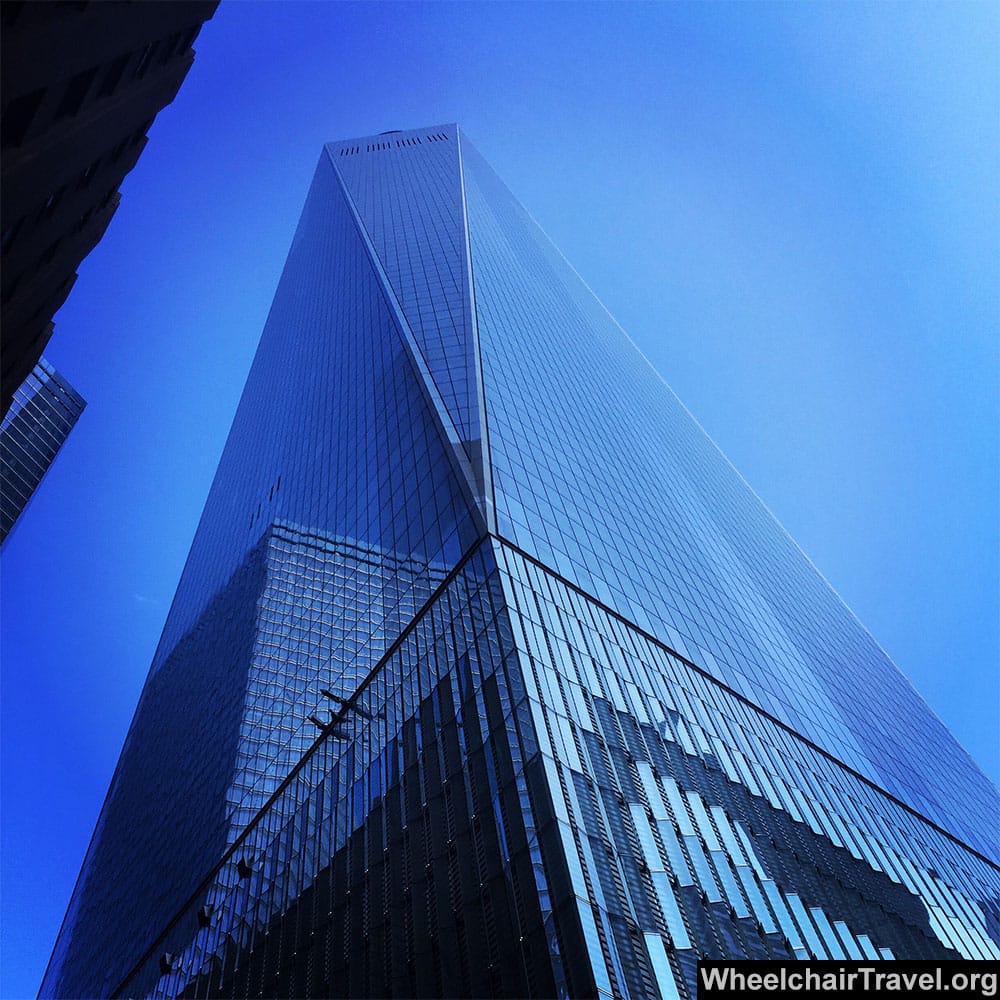 One World Trade Center building.