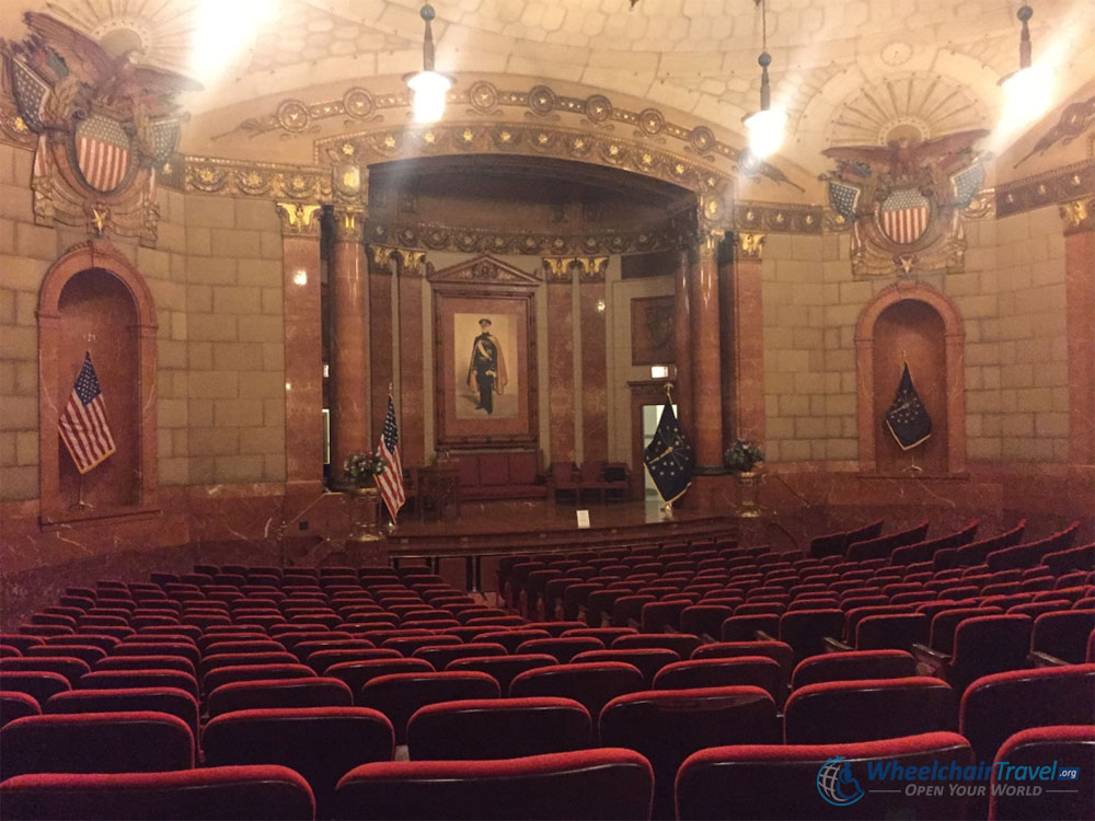 John J. Pershing Auditorium at the Indiana War Memorial