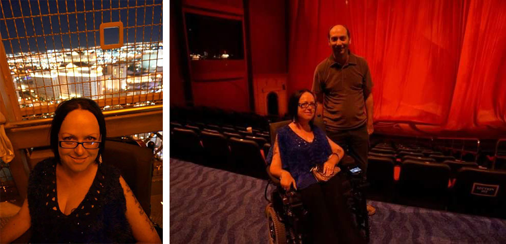 Las Vegas Wheelchair Access, Eiffel Tower, Cirque du Soleil