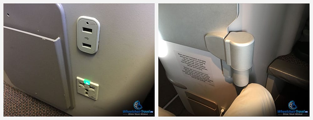 Business Class Power Outlets
