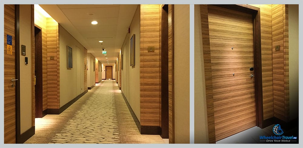 Courtyard Abu Dhabi Hotel 5th Floor Hallway