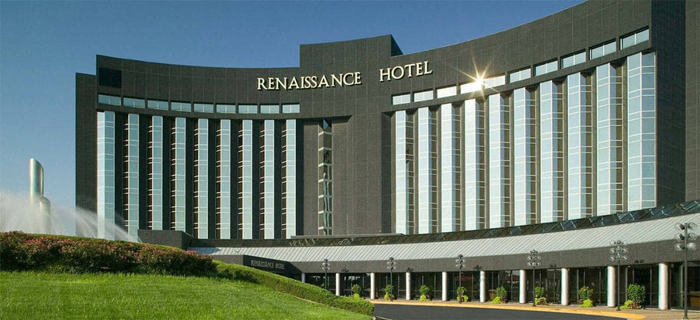 Exterior View of the Renaissance St. Louis Airport Hotel