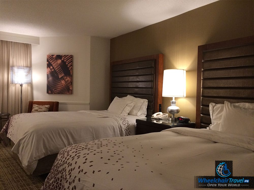 St. Louis Renaissance Wheelchair Accessible Hotel Room Queen Beds