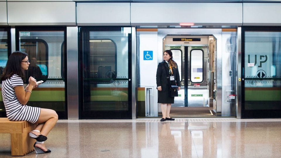 Toronto, Canada Union Pearson UP Express Train