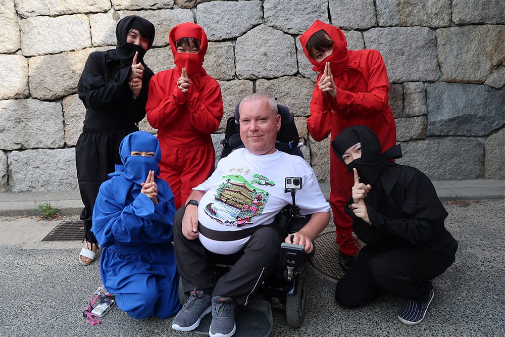 Wheelchair accessible Tokyo, Japan.