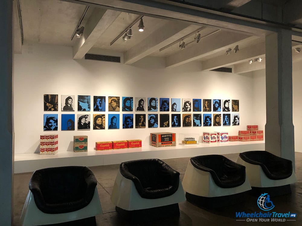 Andy Warhol Museum art gallery in Pittsburgh.