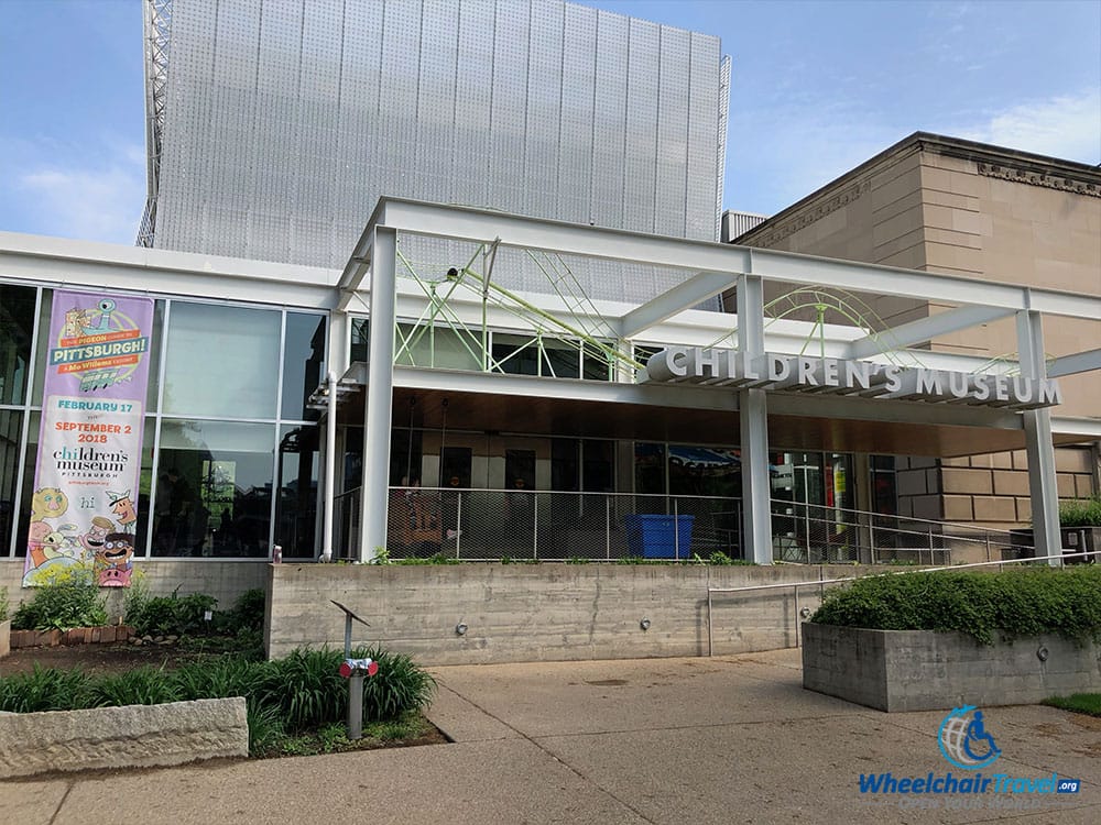 Exterior of the Pittsburgh Children's Museum.