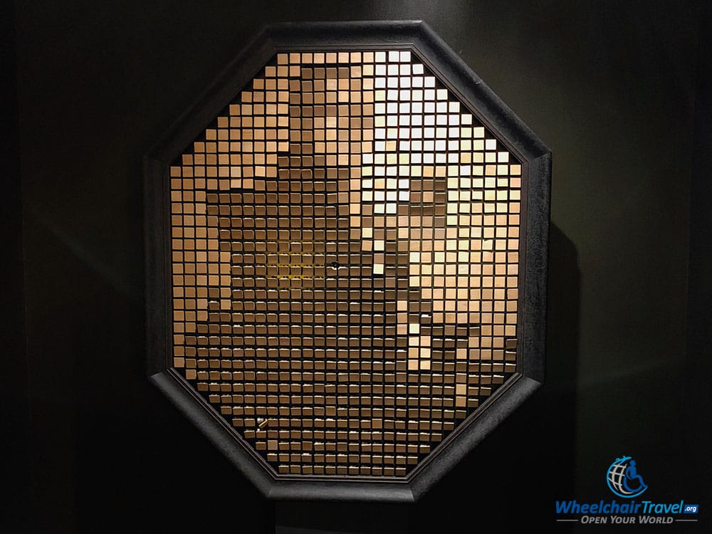 Wooden Mirror by Daniel Rozin.