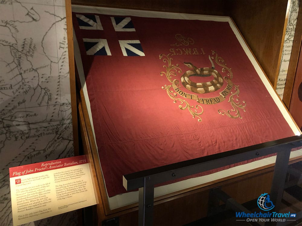 Flag of John Proctor's Associator Battalion, 1775.