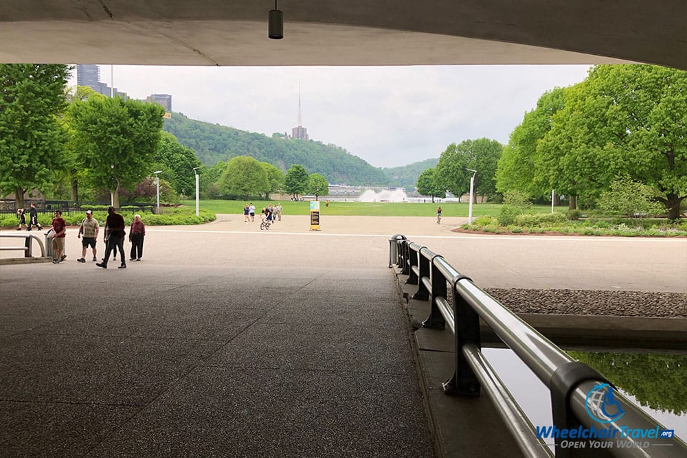 Point State Park in Pittsburgh.