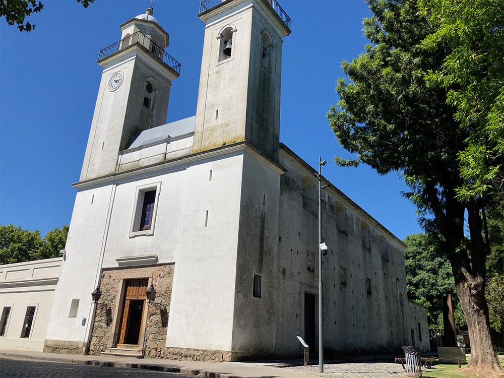 Basílica del Santísimo Sacramento in Colonia del Sacramento, Uruguay.