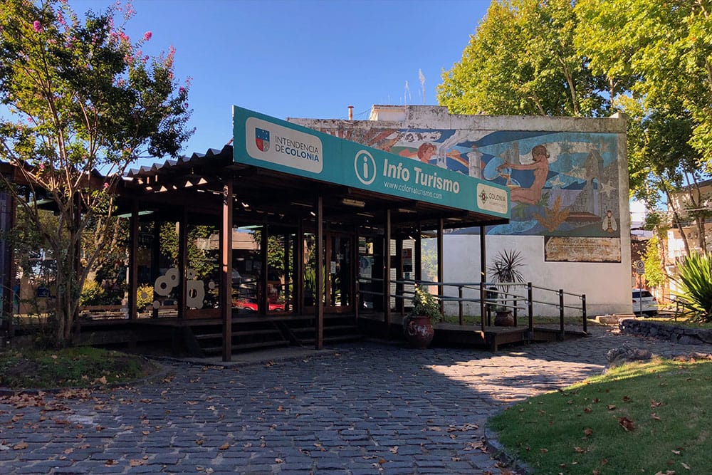 Tourist Information Center in Colonia del Sacramento, Uruguay.