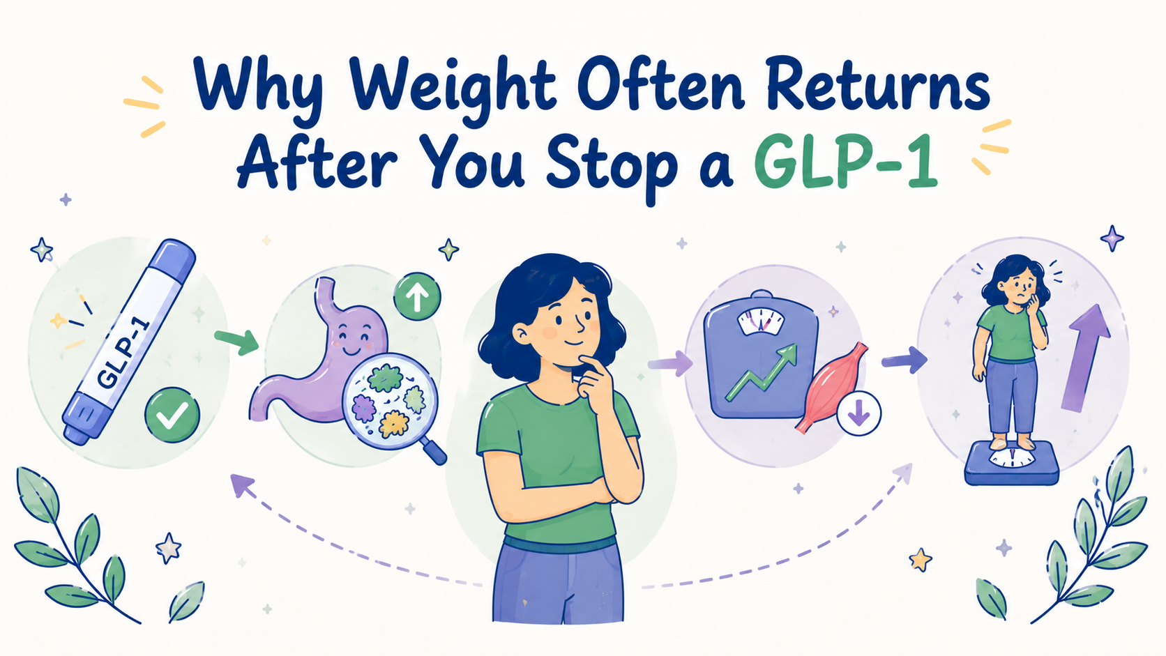 Why Weight Often Returns After You Stop a GLP-1