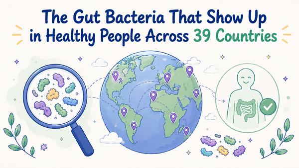 The Gut Bacteria That Show Up in Healthy People Across 39 Countries