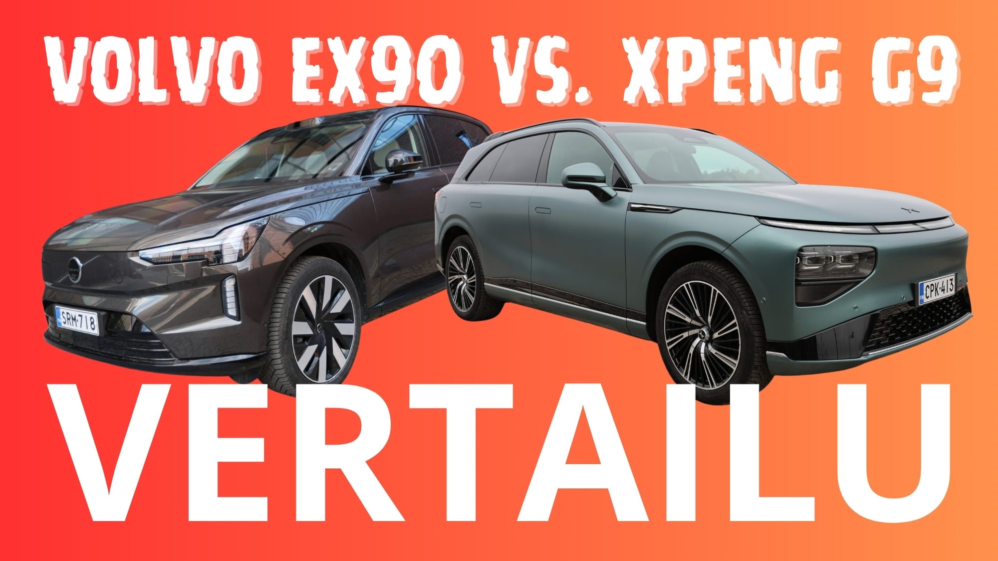 G9:n moderni ilme ja tehokas lataus yhdistyvät EX90:n laadukkaaseen viimeistelyyn ja vahvaan turvallisuusperinteeseen – valinta ei ole helppo sähkö-SUVien ystäville. Kuva: Antti Liinpää, KaaraTV