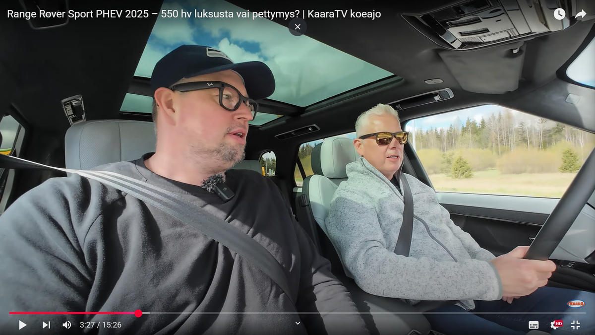 Range Rover Sport Autobiography P550e Plug-in Hybrid (MY25) – 174 000 euron fiilisauto vai koliseva kompromissi?