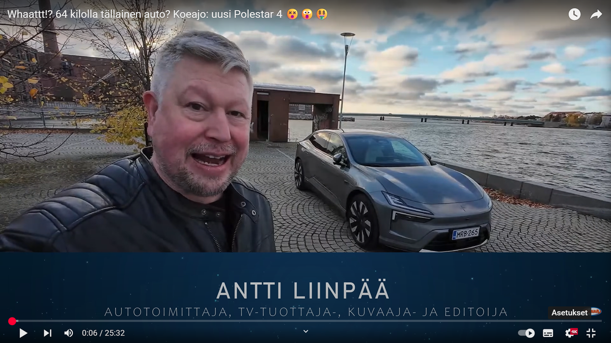 Polestar 4 – sähköinen muotovalio ilman takalasia