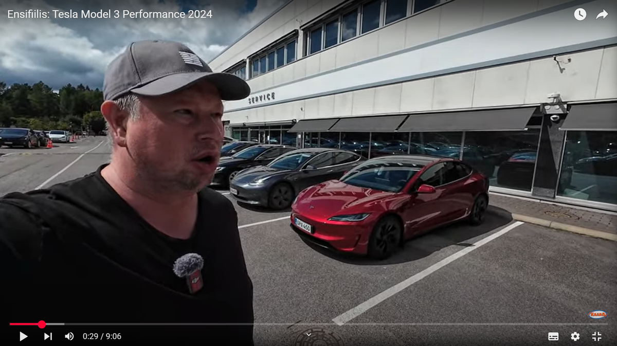 Uusi Tesla Model 3 Performance – sporttinen sähkömyrsky uusissa kuorissa