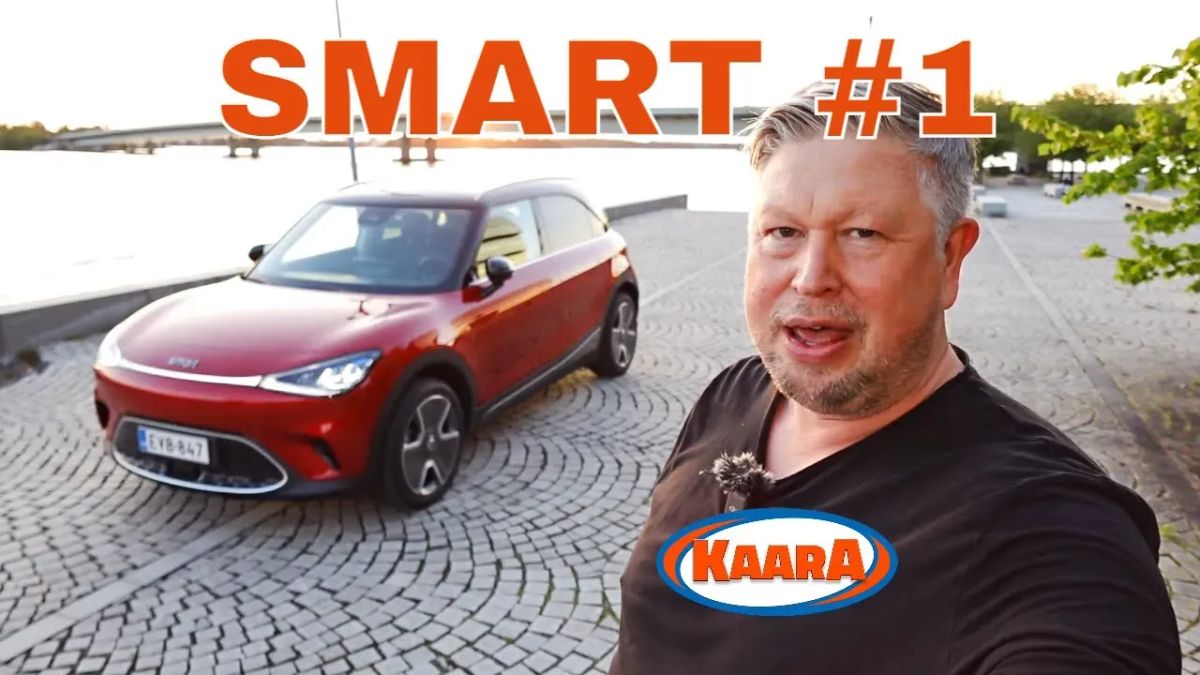 Koeajo: Smart #1 – pieni sähköinen crossover yllättää tiloillaan ja ajettavuudellaan