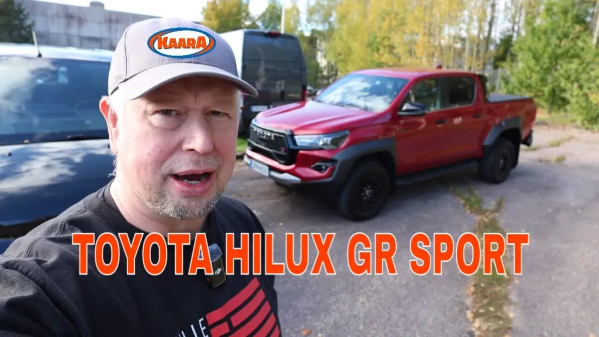Toyota Hilux GR Sport 2025 – Äijäpelien äijä työkäyttöön ja maastoon