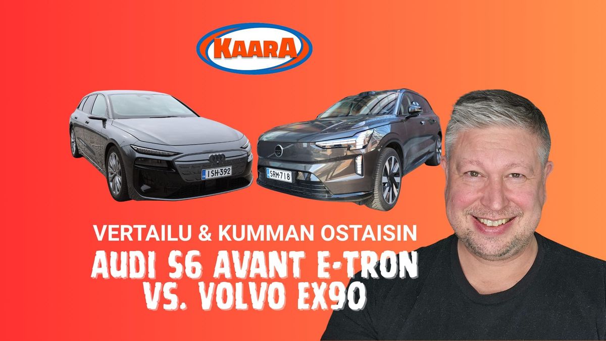 Vertailu: Audi S6 Avant e-tron vs Volvo EX90 – kumpi 120 000 euron autoluokan kuningas?