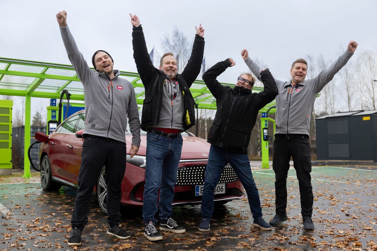 Ennätysajo Suomessa: Sähköautolla 2 458 kilometriä vuorokaudessa – Mercedes-Benz CLA 250+ teki historiaa