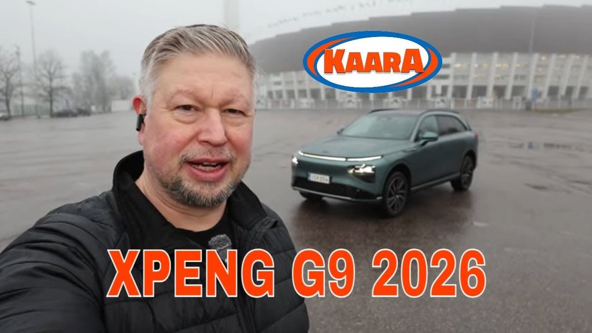 Koeajo: XPENG G9 AWD Performance 2026 – Herraskainen ja huippunopea lataushirmu
