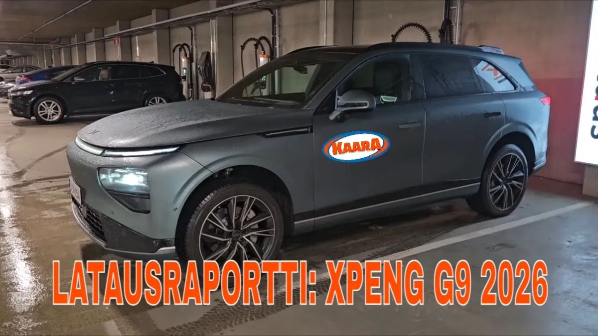 #1 LATAUSKOKEMUKSIA: Uudistunut Xpeng G9 ja 800 voltin lupaus – Miten 525 kW:n huipputeho näkyy suomalaisella pikalaturilla?