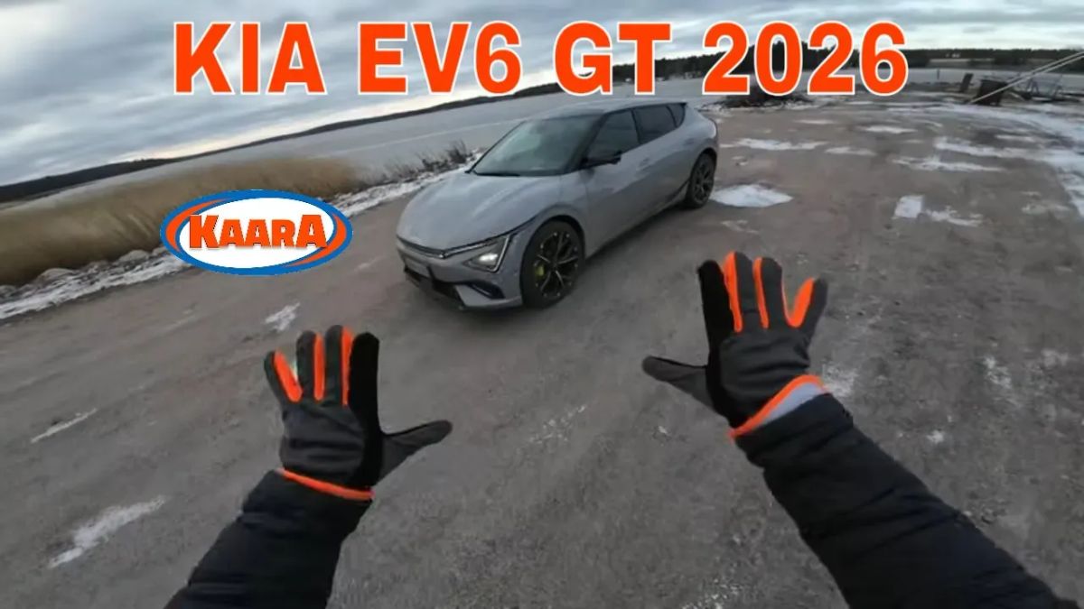 Koeajossa uudistunut Kia EV6 GT – Lisää tehoa ja hiotumpaa ajettavuutta