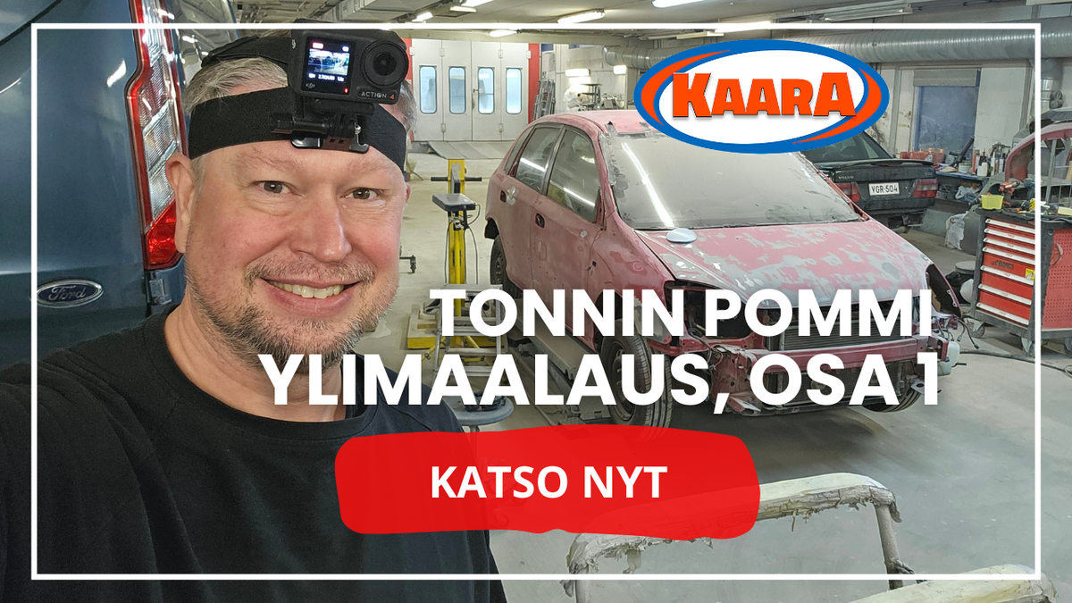 PELASTUSOPERAATIO: Tonnin pommin uusi elämä: Osa 1 – Punaisen Hondan ylimaalausprojekti alkaa