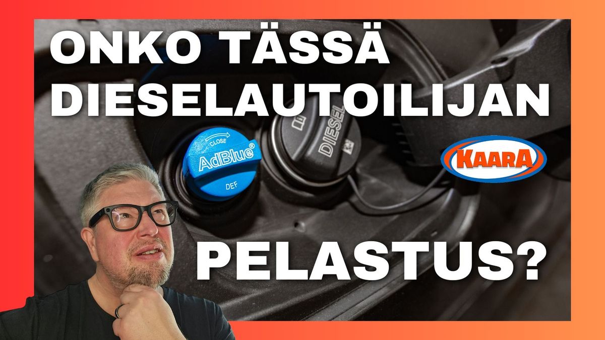 Jäätyykö AdBlue ja huumorintaju? Tässäkö pelastusrengas dieselautoilijalle: Suomalainen Defrosta!?