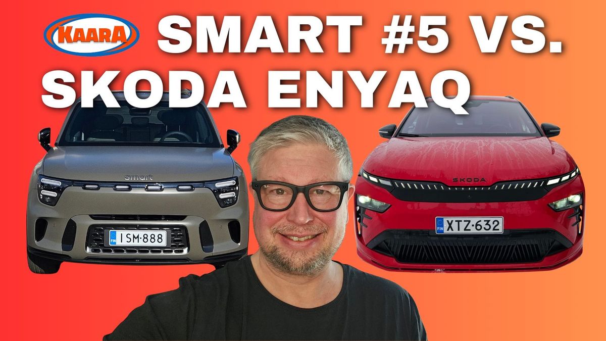 Smart #5 vs. Škoda Enyaq: Onko perheautoilun kuningas suistettu valtaistuimeltaan?