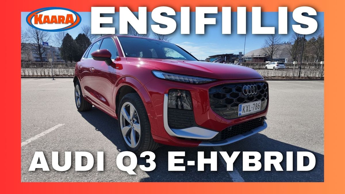 Audi Q3 e-hybrid 2026 – ensifiilis: nyt lataushybridi on oikeasti käytännöllinen premium-paketti