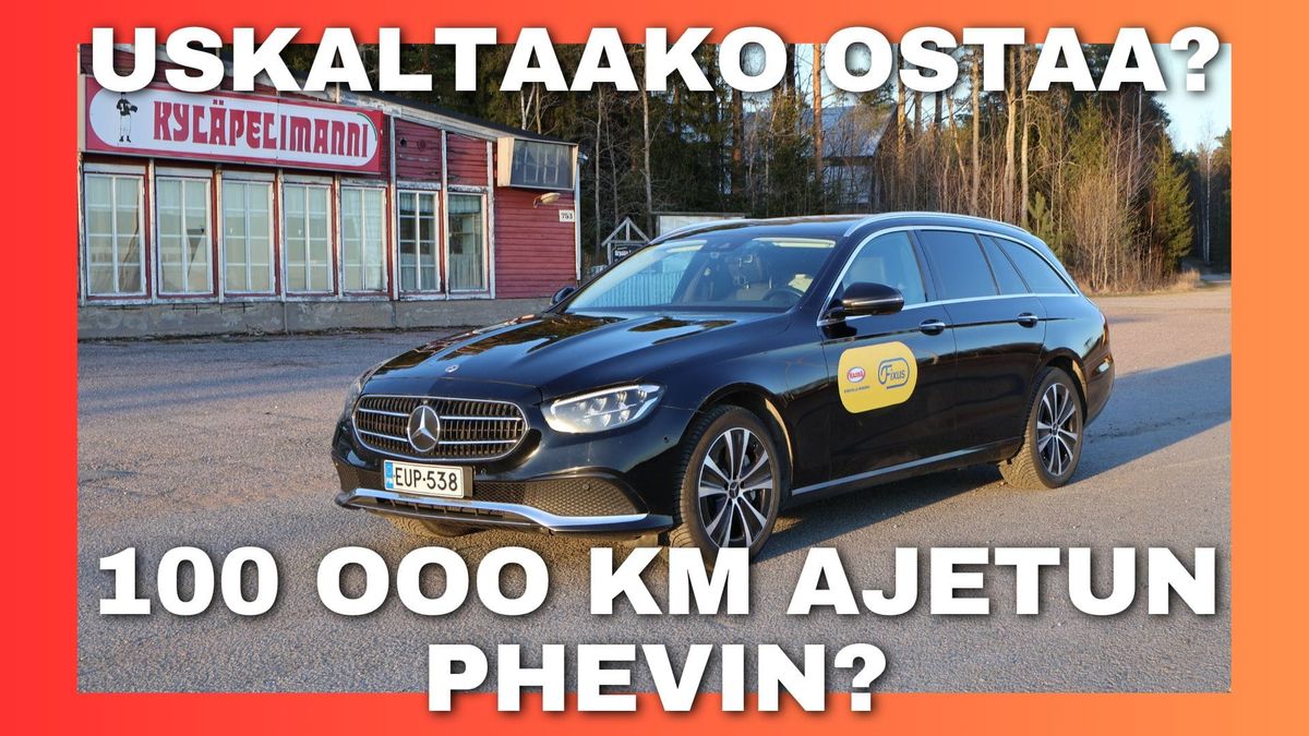 Käytetty diesel-lataushybridi syynissä: Uskaltaako 100 000 km ajetun Mersun vielä ostaa?
