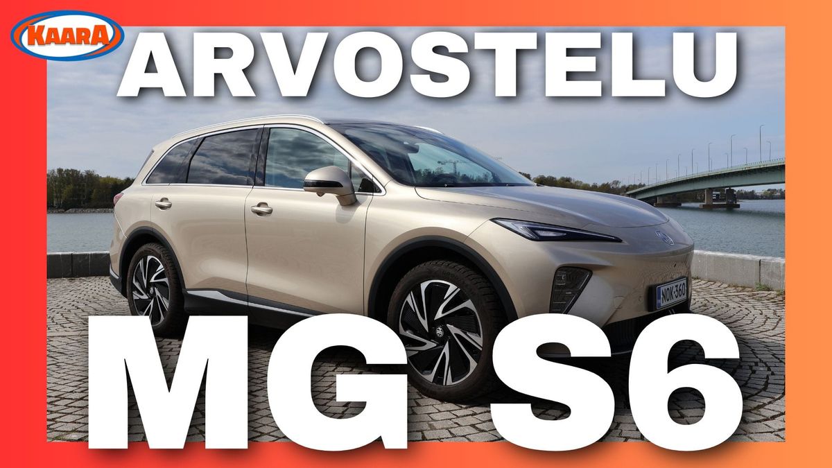 MG S6 (2026) – Haastaako uusi kiinalainen sähköauto Tesla Model Y:n herruuden?