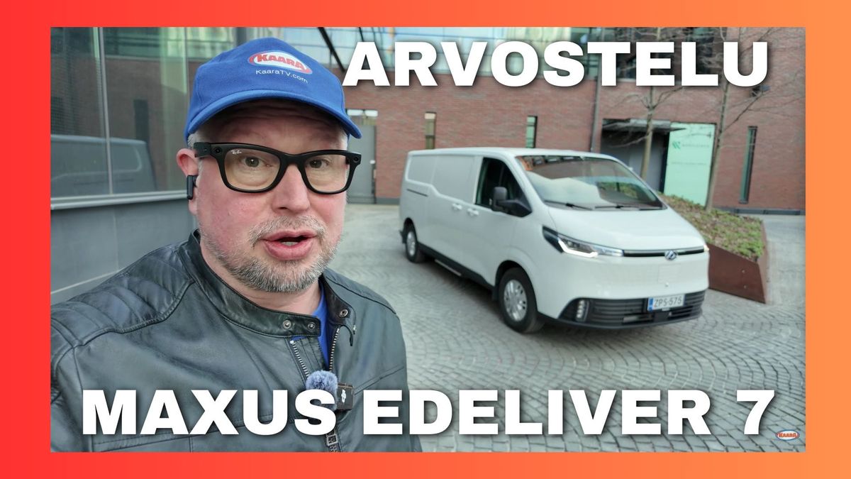 KaaraTV-arvostelu: Maxus eDeliver 7 – Sähköpakettiautojen uusi haastaja yllättää laadullaan ja nelivedollaan
